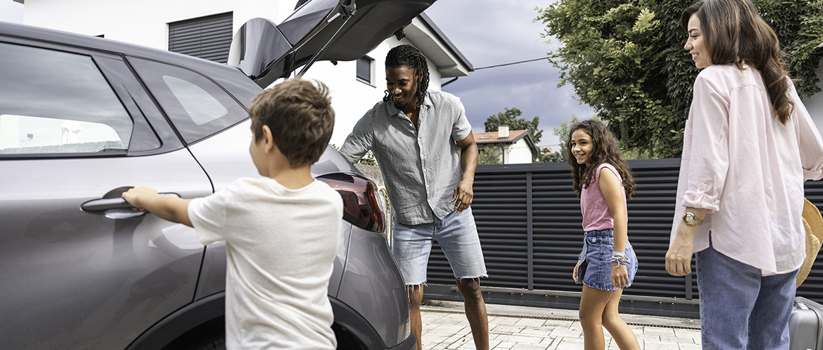 Family with Auto